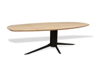 Zweeds ovale eiken eettafel Bodine