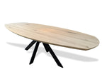 Zweeds ovale eiken eettafel Klara
