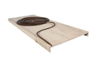 Eiken dubbel overzettreden antislip 100x56cm