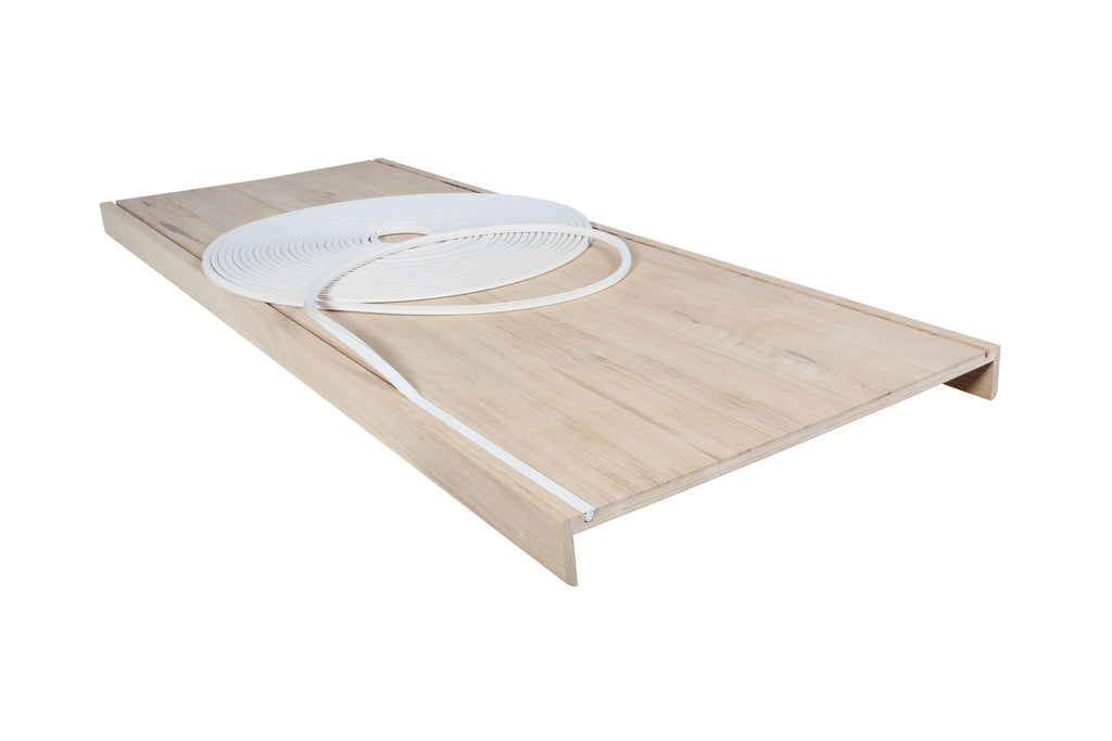 Eiken dubbel overzettreden antislip 100x56cm