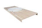 Eiken dubbel overzettreden antislip 100x56cm