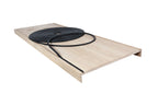 Eiken dubbel overzettreden antislip 100x56cm