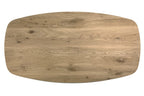 Eiken Deens ovaal tafelblad 40mm