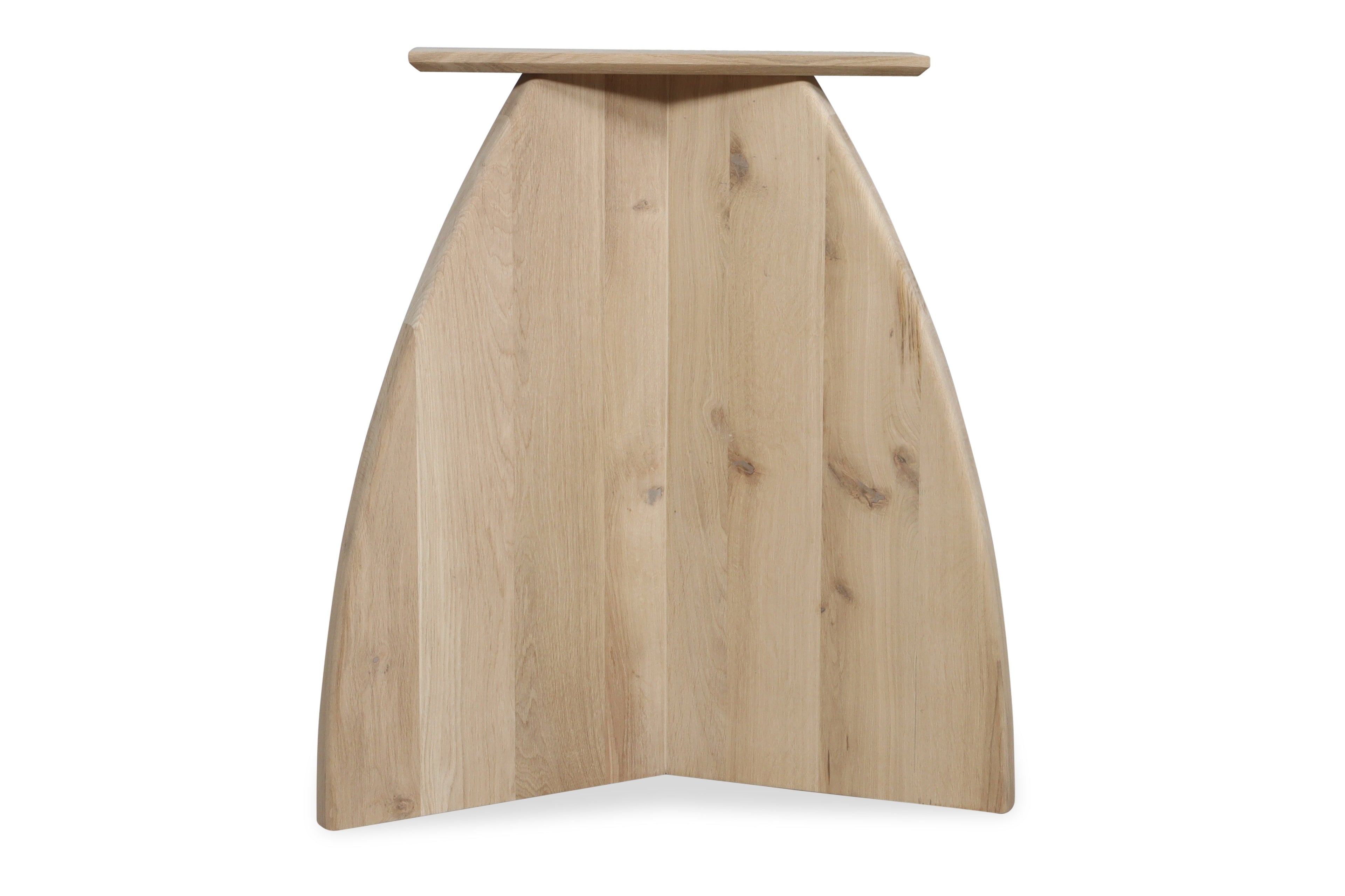 Eiken v-poot set van 2