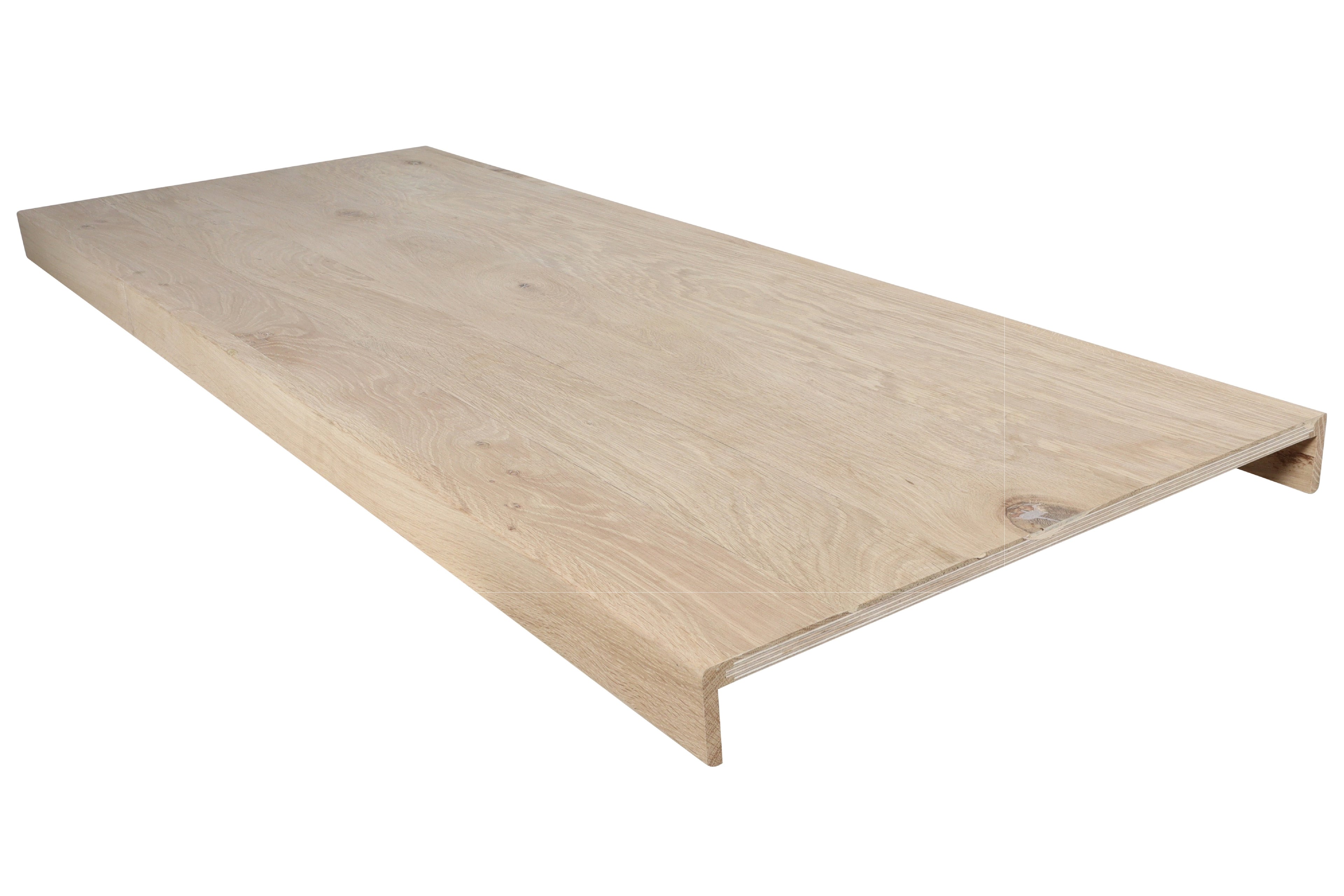 Eiken dubbel overzettreden 100x56cm