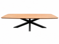 Buitentafel Deens ovaal guyana teak massief