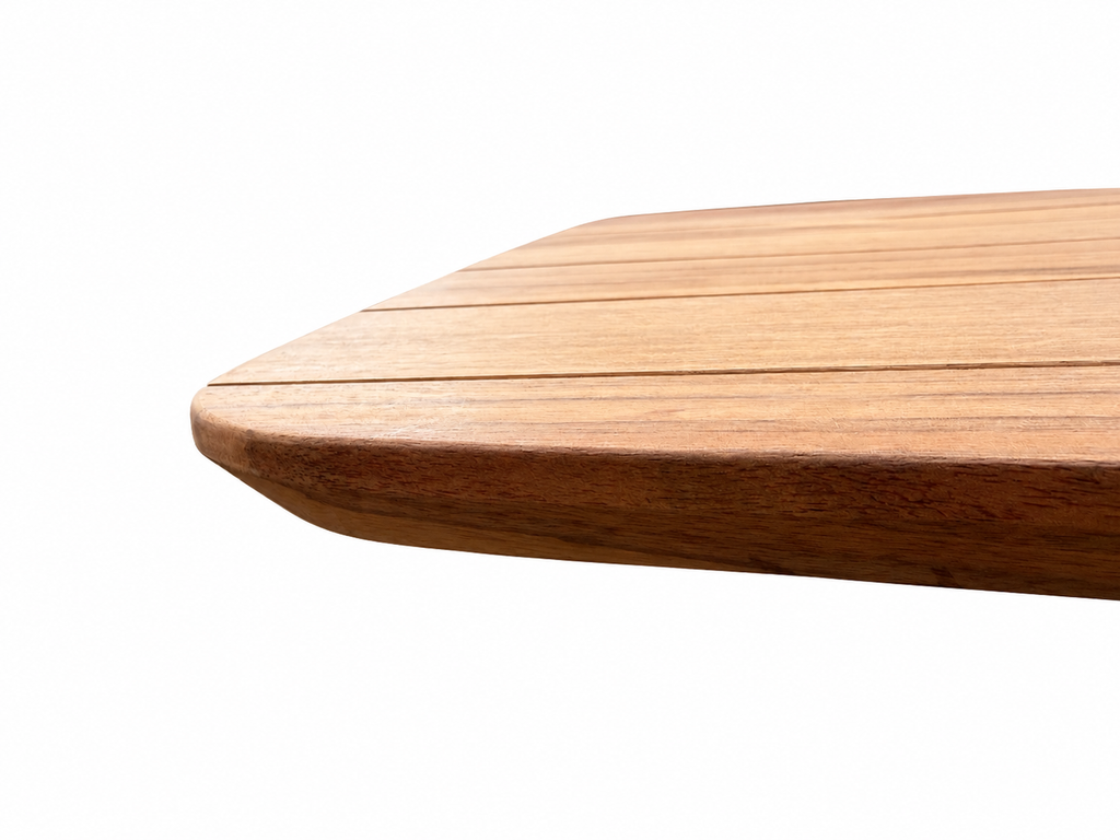 Buitentafel Deens ovaal guyana teak massief