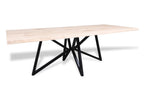 Eiken boomstam eettafel Hannah