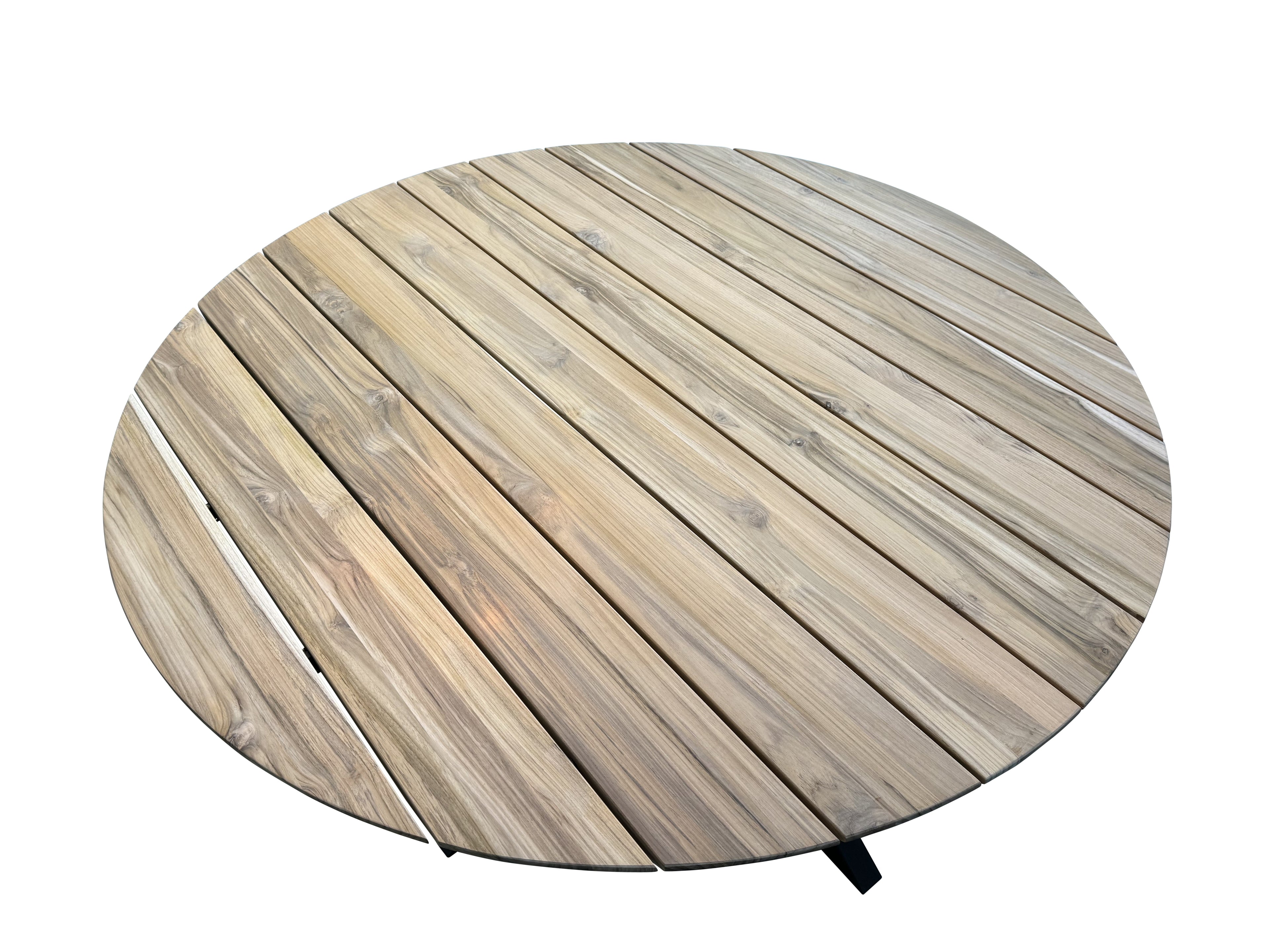 Teak ronde tuintafel Flora