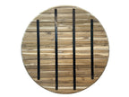 Teak ronde tuintafel Flora