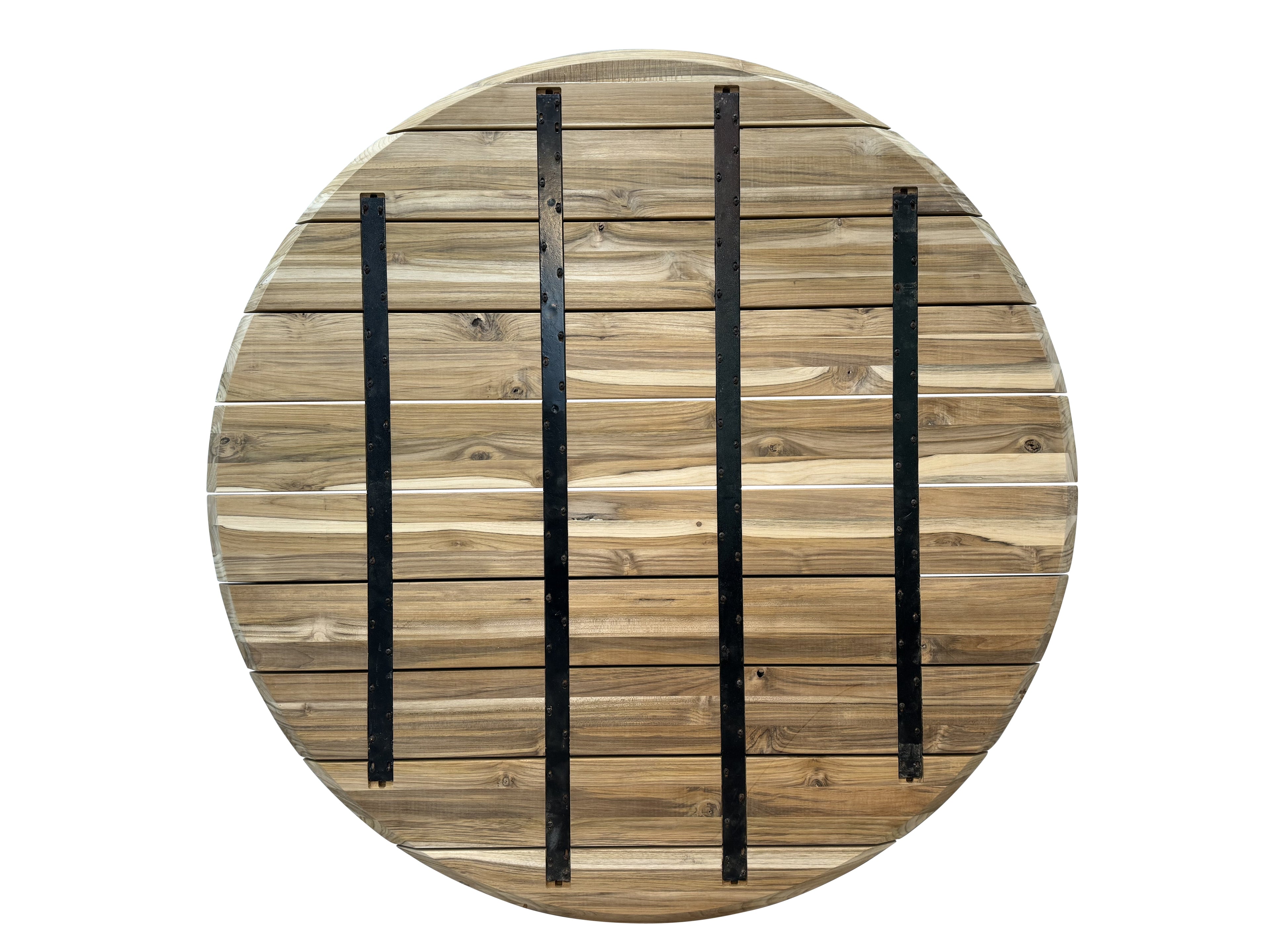 Teak ronde tuintafel Flora