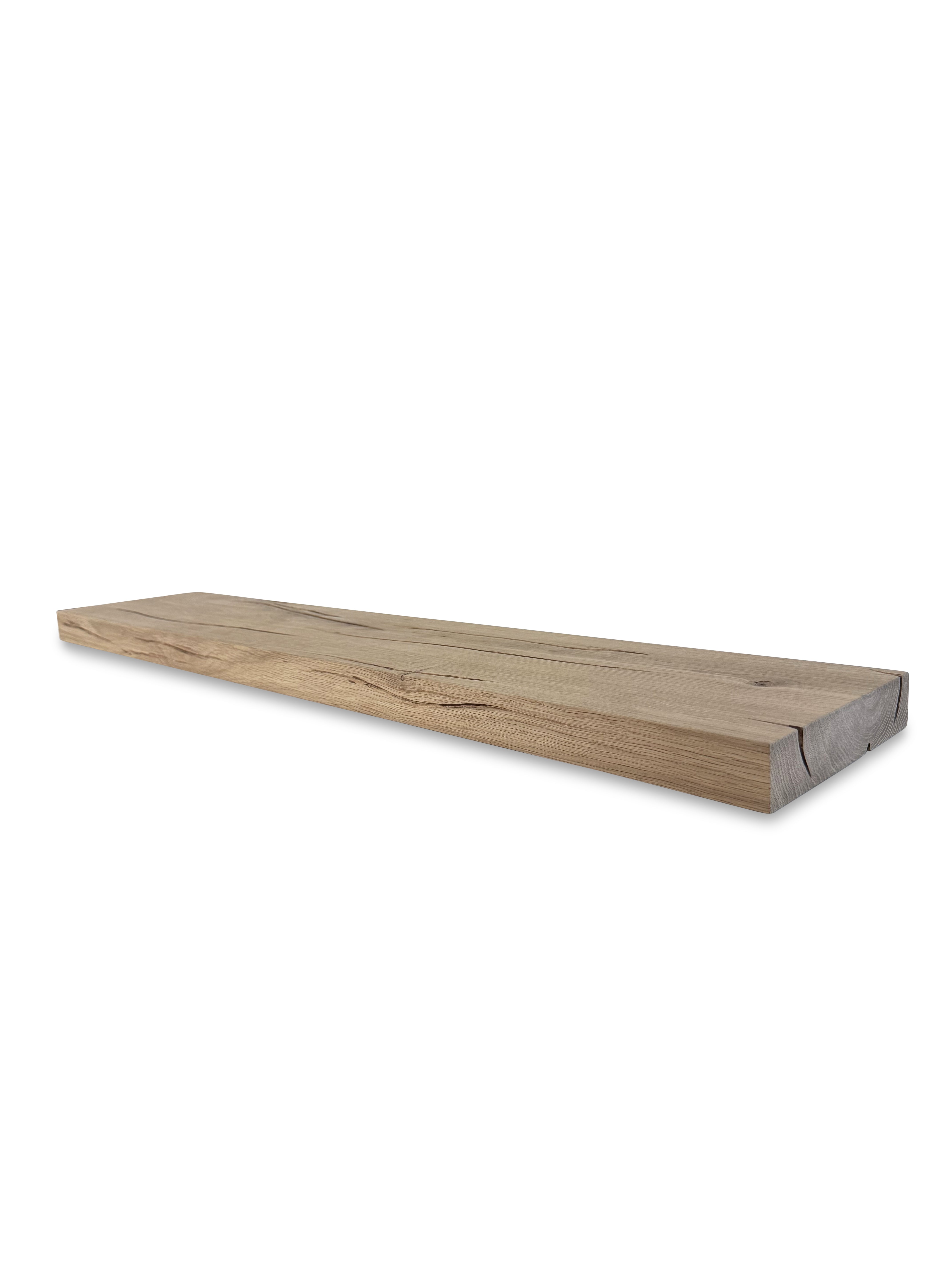 Eiken wandplank Noor