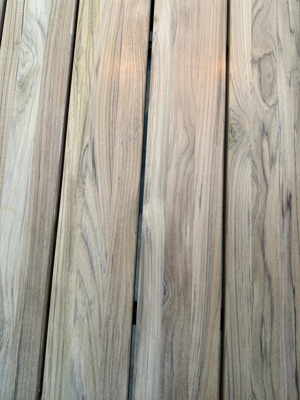 Teak ronde tuintafel Flora