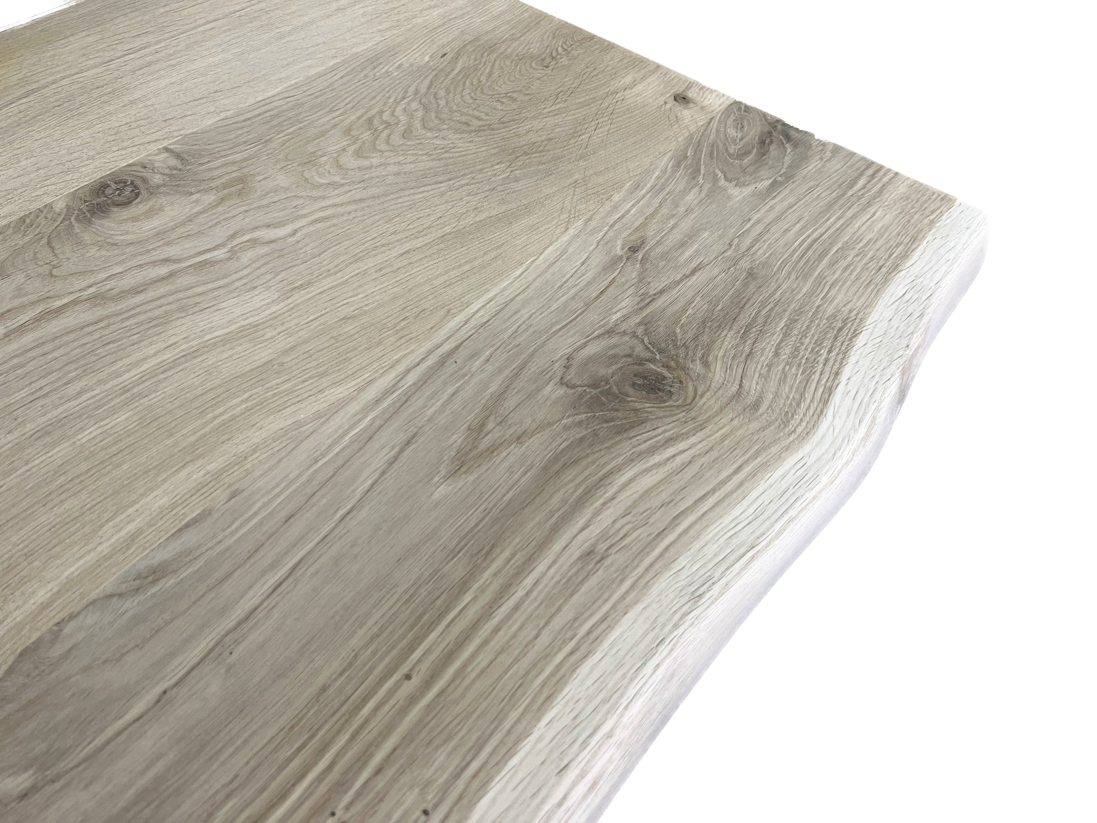 Eiken boomstam tafelblad 40mm