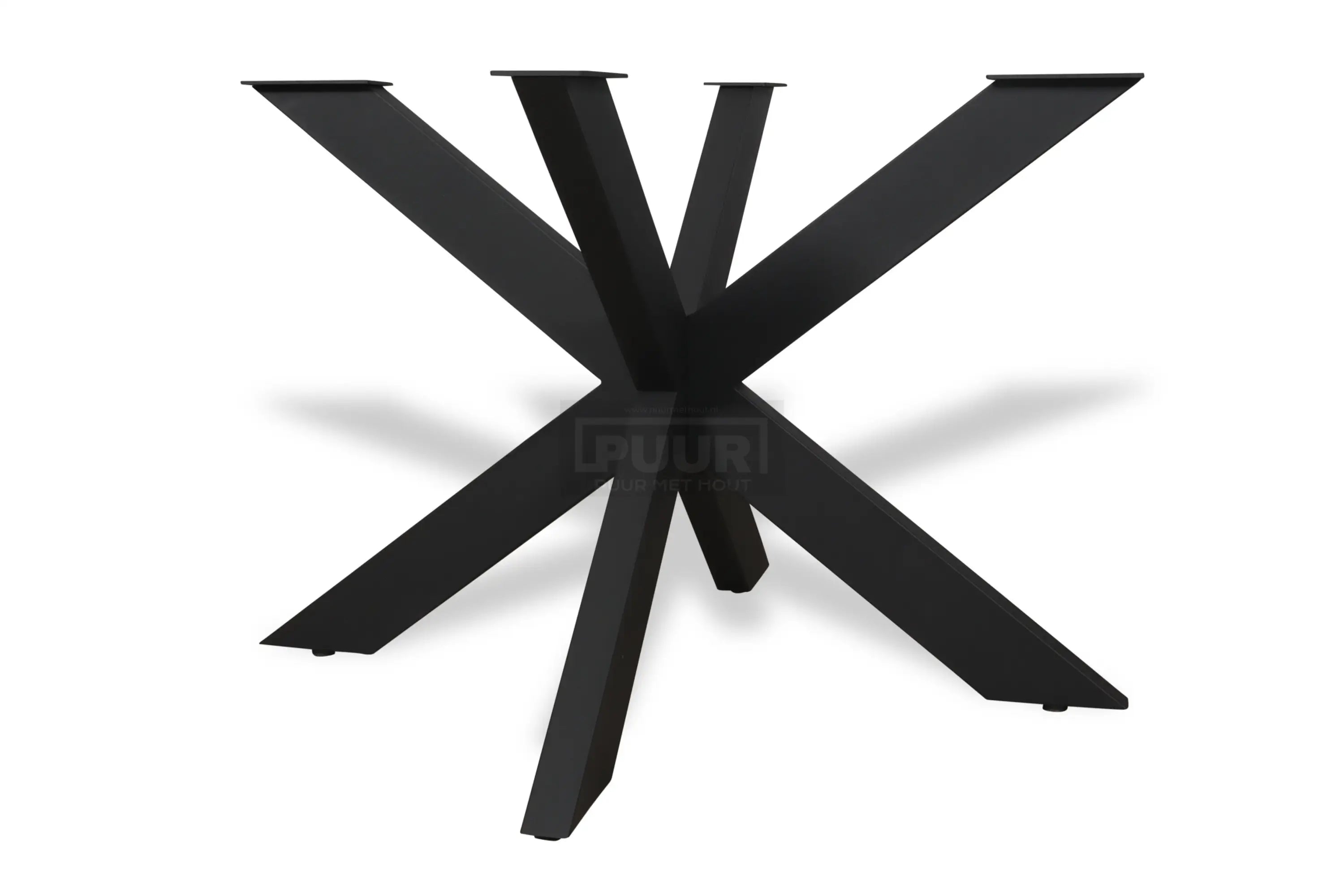 Kruispoot Ø110cm spinpoot k10-5 gepoedercoat