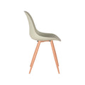 Eetkamerstoel Rimini - Breeze - PP - Naturel Houtlook Frame