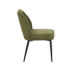 Eetkamerstoel Liam - Hunter - Egon - Zwart Metalen Frame