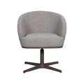 Eetkamerstoel Cannes - Mushroom - Boucle - Brons Metalen Frame