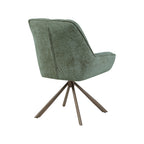 Eetkamerstoel Reims - Hunter - Haga - Brons Metalen Frame