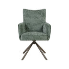 Eetkamerstoel Dubai - Hunter - Haga - Brons Metalen Frame