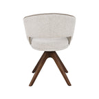 Eetkamerstoel Osuma - Naturel - Geweven - Walnoot Houten Frame