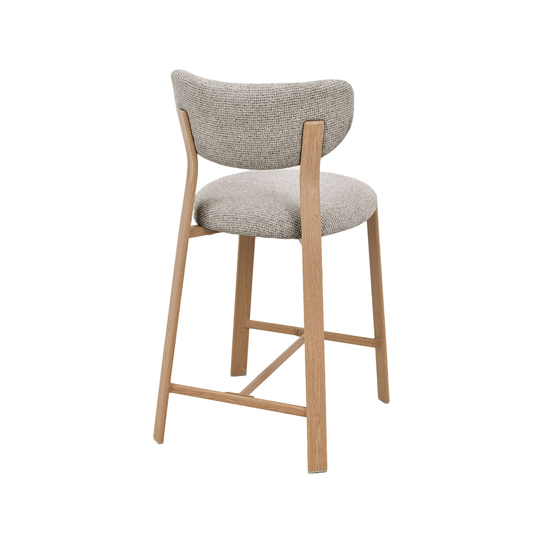 Barkruk Mika - Beige - Prestige - Laag