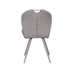 Eetkamerstoel Silly - Mushroom - Boucle - Taupe Metalen Frame