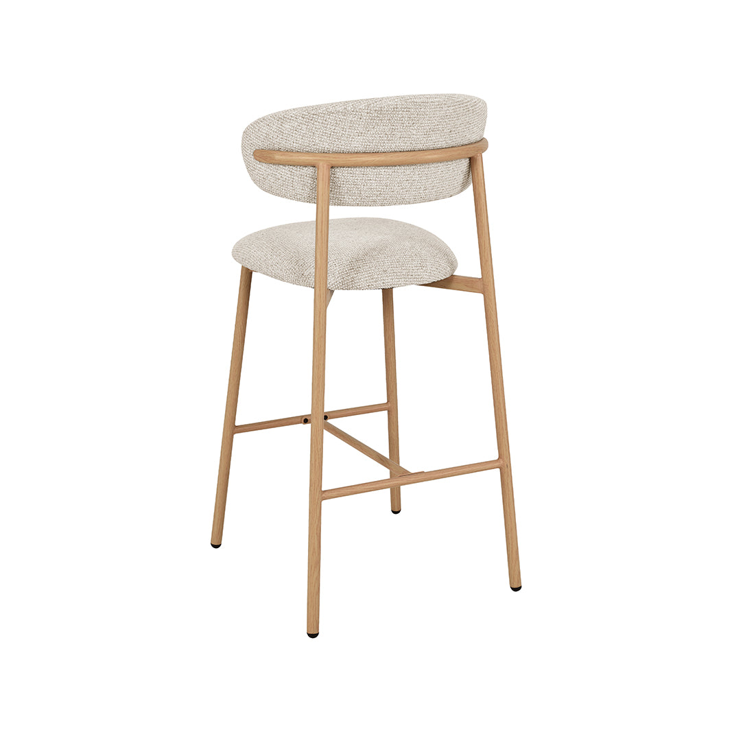 Barkruk Kaito - Beige - Prestige - Laag