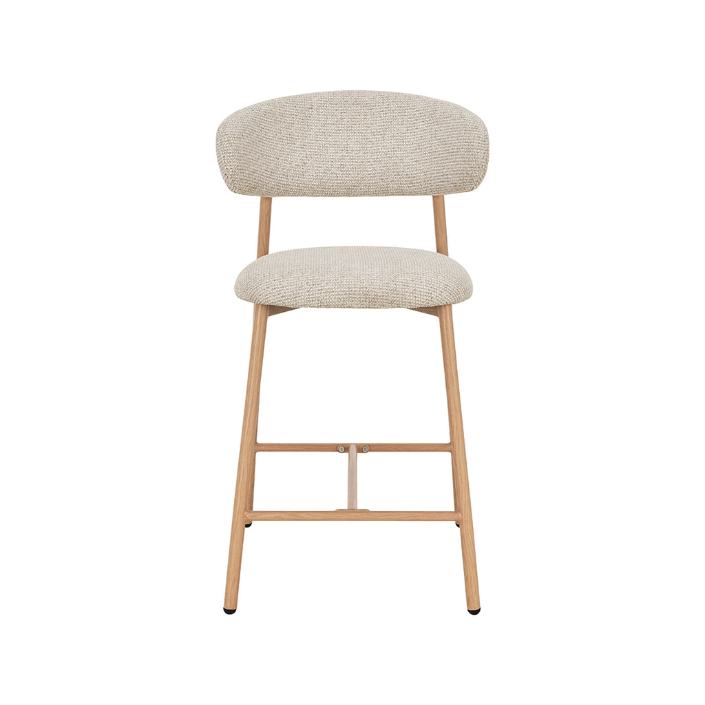 Barkruk Kaito - Beige - Prestige - Laag