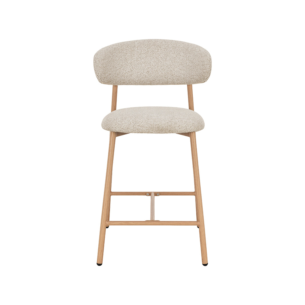 Barkruk Kaito - Beige - Prestige - Laag