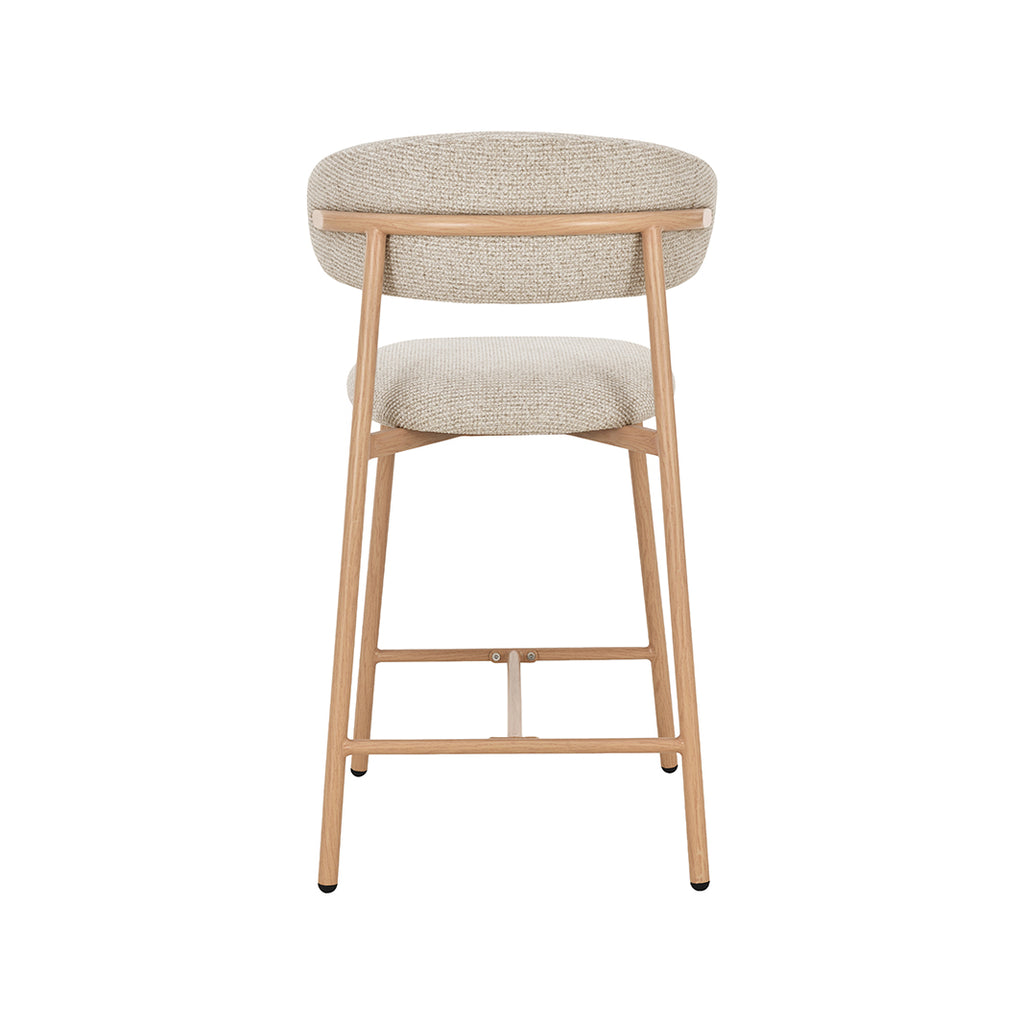 Barkruk Kaito - Beige - Prestige - Laag