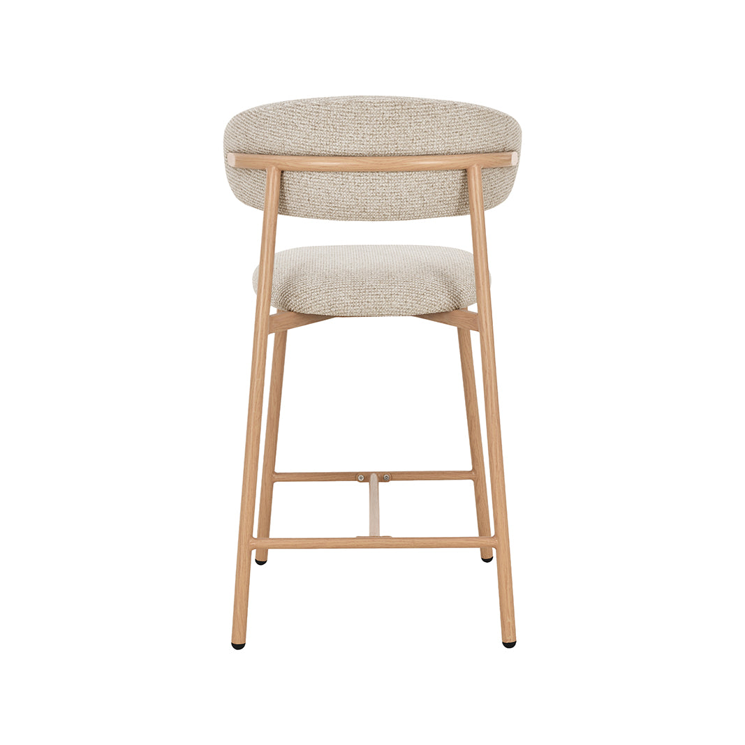 Barkruk Kaito - Beige - Prestige - Laag