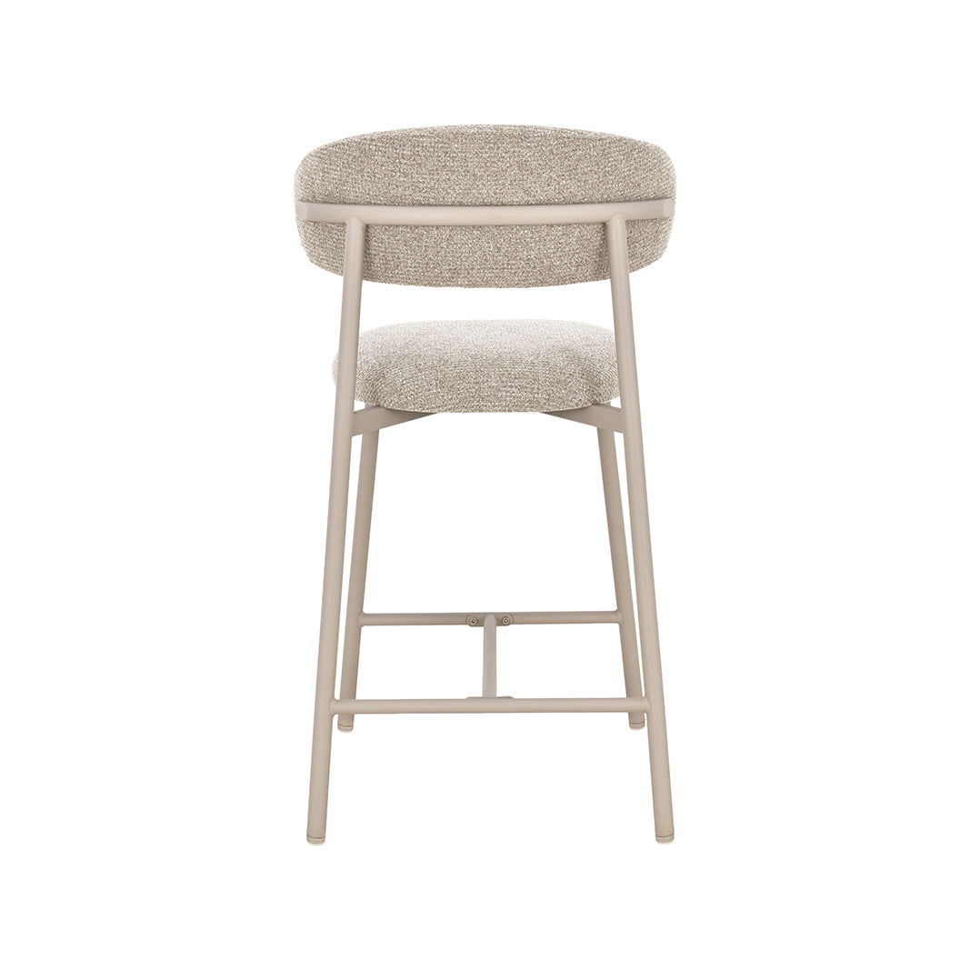Barkruk Kaito - Beige - Prestige - Laag