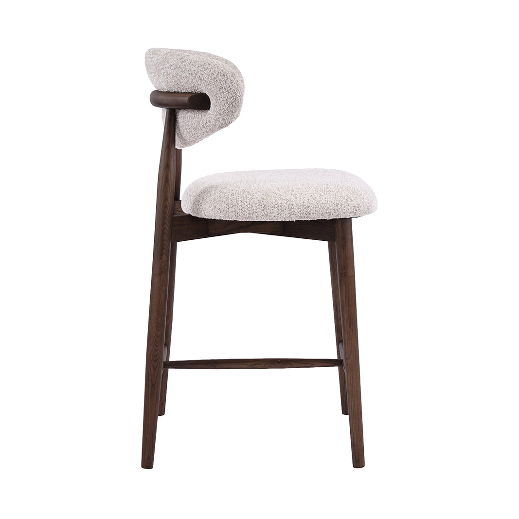 Barkruk Kyoto - Beige - Superb - Laag