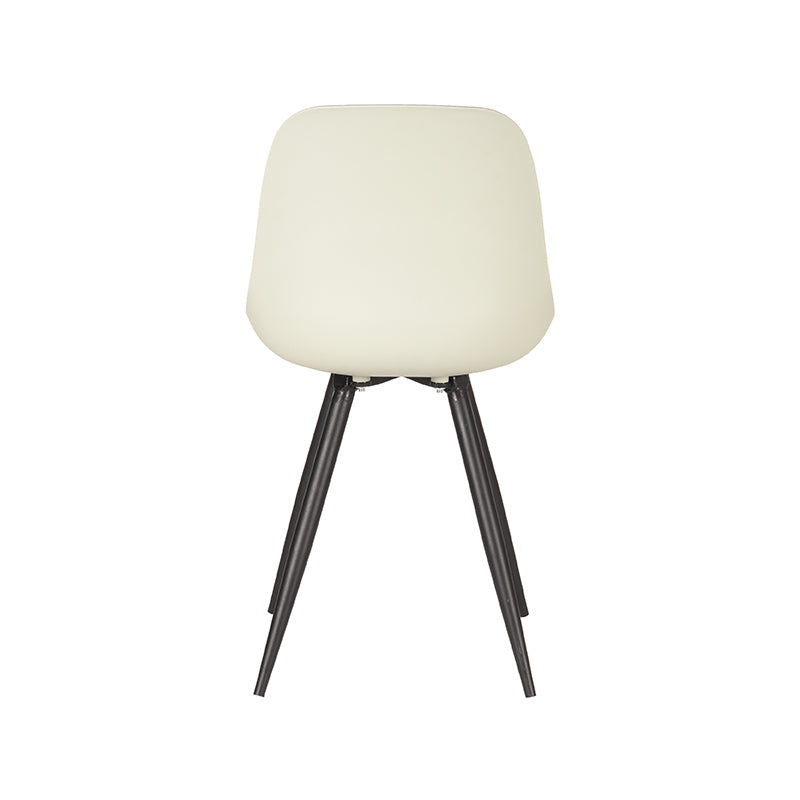 Eetkamerstoel Monza - Breeze - PP - Zwart Metalen Frame