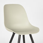 Eetkamerstoel Monza - Breeze - PP - Zwart Metalen Frame
