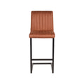 Barkruk Milo - Cognac - Microvezel - Laag