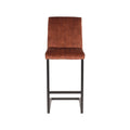 Barkruk Milo - Rust - Velours - Laag