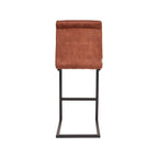Barkruk Milo - Rust - Velours - Laag