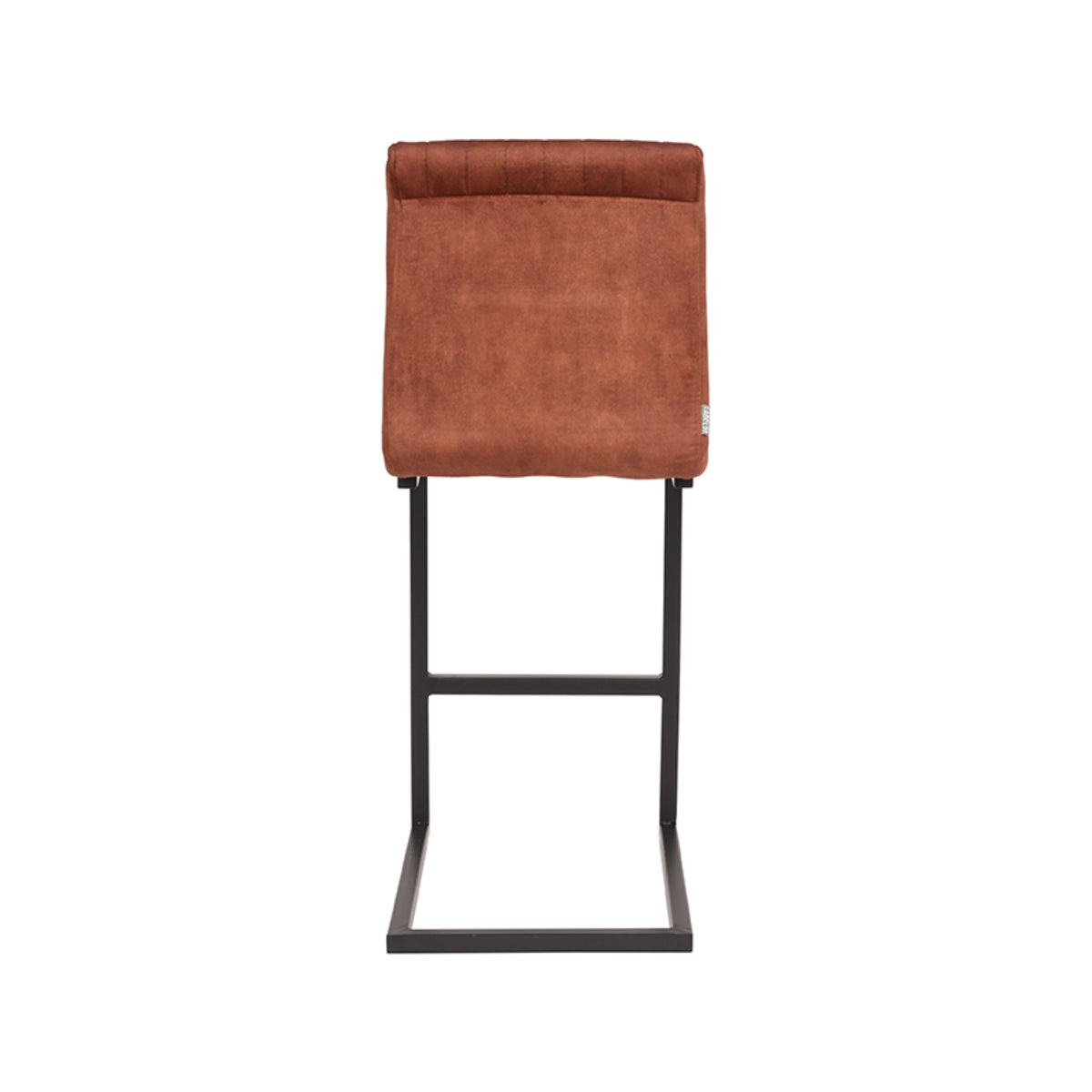 Barkruk Milo - Rust - Velours - Laag