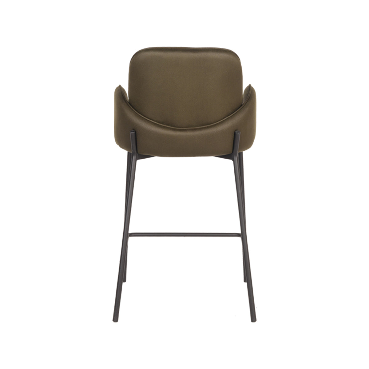 Barkruk Jari - Army - Microvezel - Laag