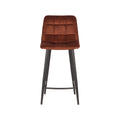 Barkruk Jelt - Rust - Velours - Laag
