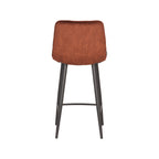 Barkruk Jelt - Rust - Velours - Laag