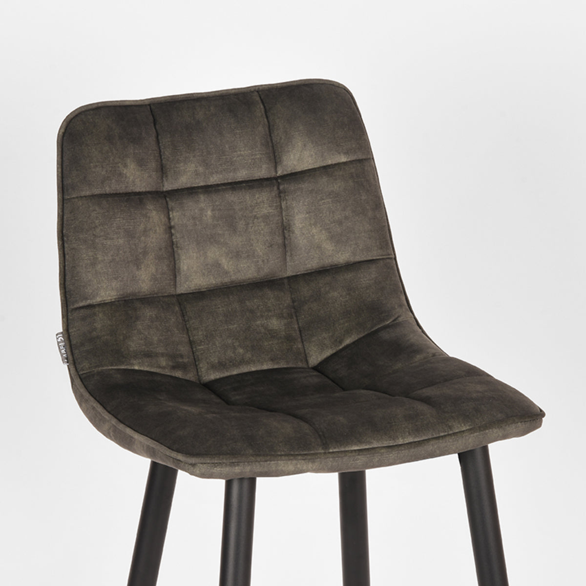Barkruk Jelt - Hunter - Velours - Laag