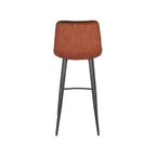 Barkruk Jelt - Rust - Velours - Hoog