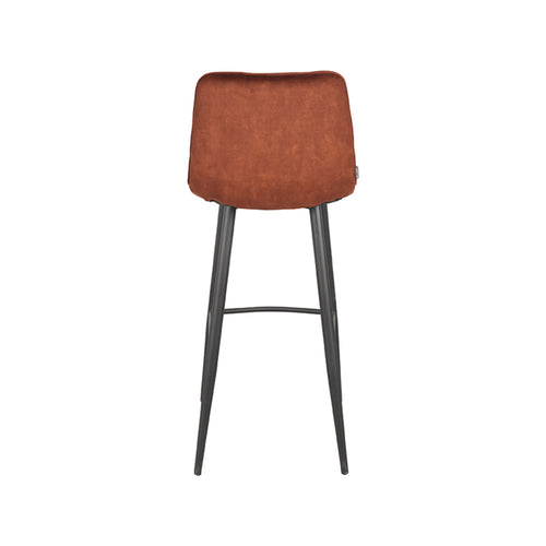 Barkruk Jelt - Rust - Velours - Hoog