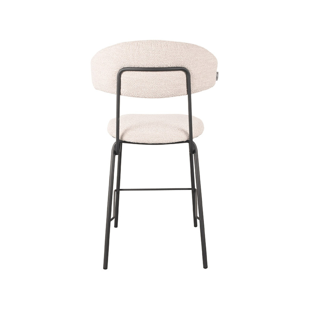 Barkruk Zack - Naturel - Boucle - Laag