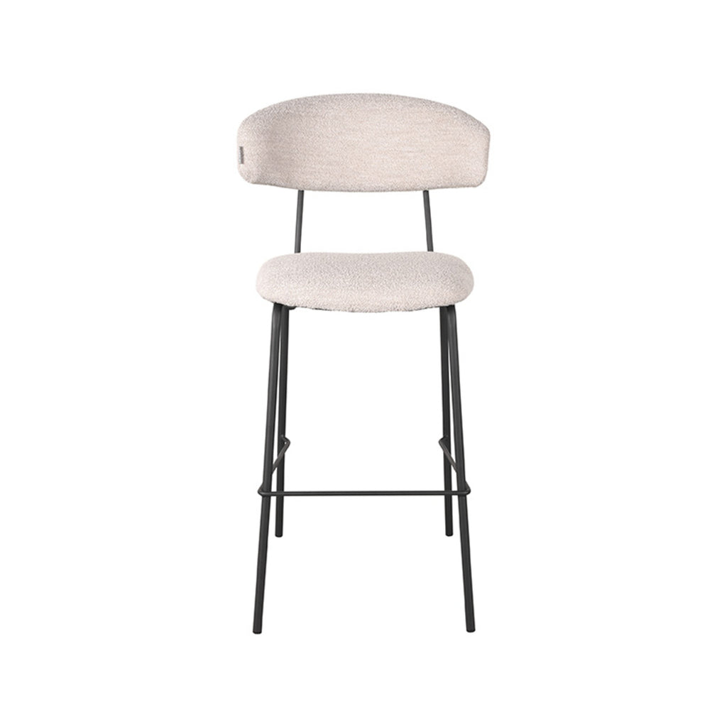 Barkruk Zack - Naturel - Boucle - Hoog