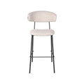 Barkruk Zack - Naturel - Boucle - Hoog
