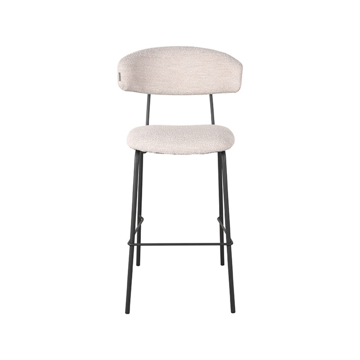 Barkruk Zack - Naturel - Boucle - Hoog